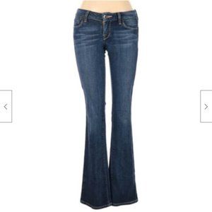 Lucky Brand Dark Blue Wash Lola Boot Jeans